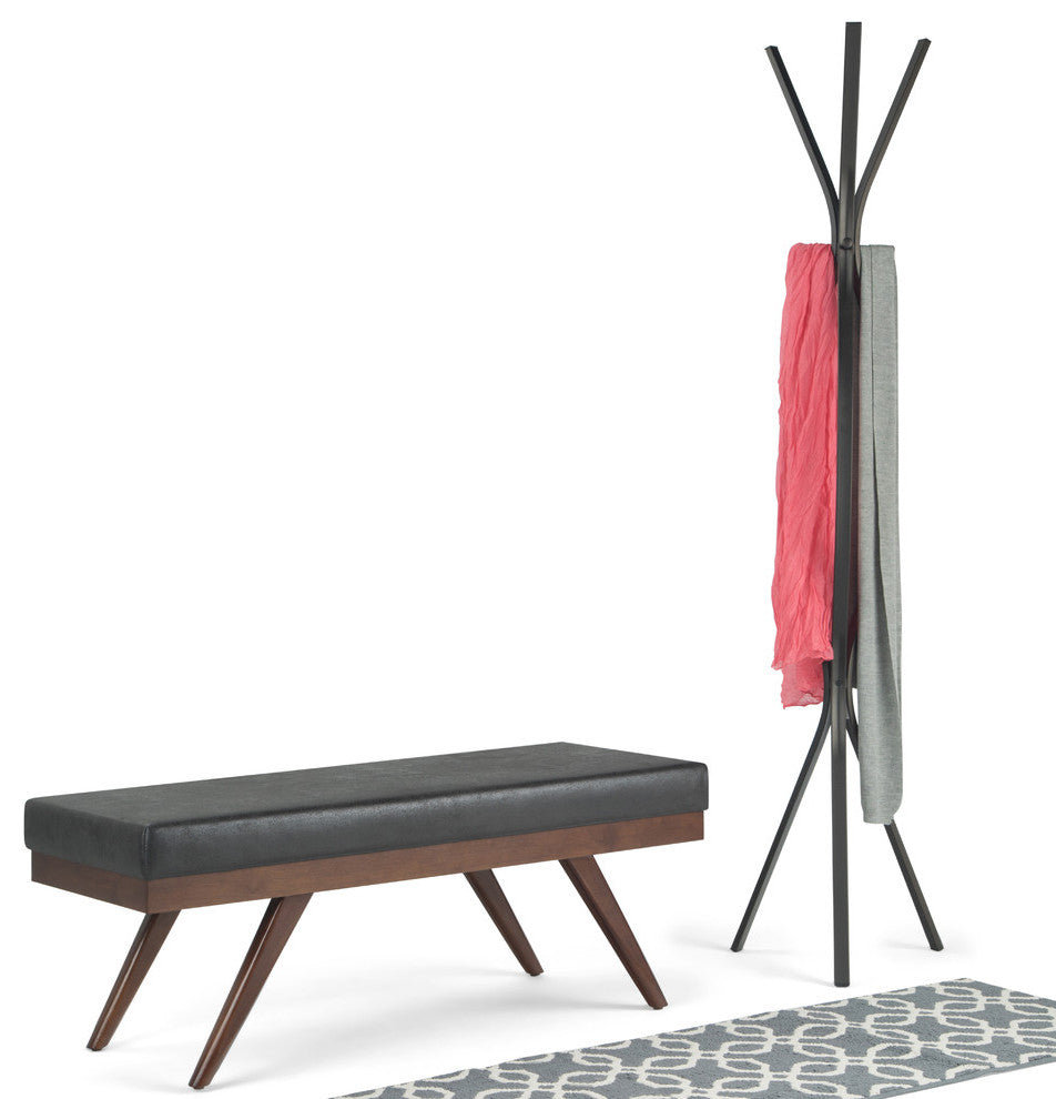 Chanelle Mid Century Ottoman Bench