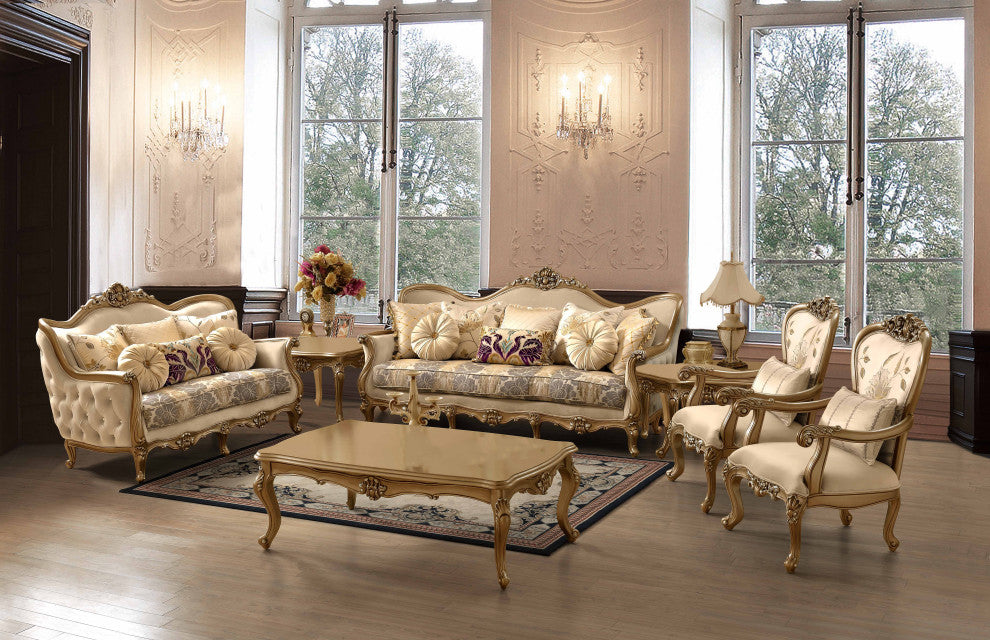 Infinity 6-Piece Victorian Living Room Set