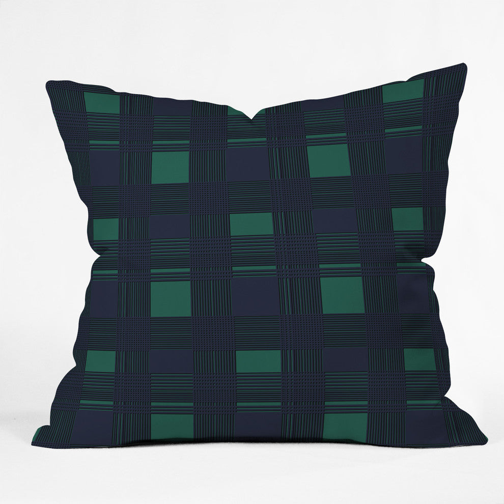 Deny Designs Gabriela Fuente Winter Midnight Throw Pillow, 26"x26"