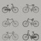 Turnblad Grey Bicycle Wallpaper Bolt