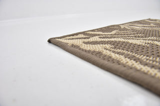 Unique Loom Brown Branch Outdoor 2'x6' Runner Rug