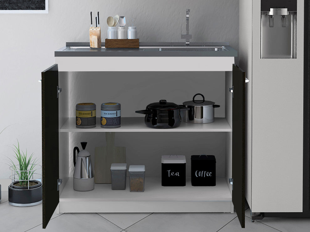 DEPOT E-SHOP Salento Utility Sink With Cabinet