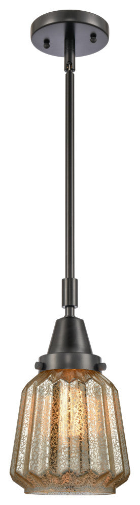 INNOVATIONS LIGHTING 447-1S-BK-G146-LED Chatham Mini Pendant