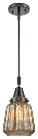 INNOVATIONS LIGHTING 447-1S-BK-G146-LED Chatham Mini Pendant