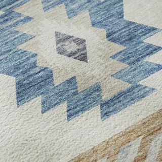 Addison Premium Washable Mayfield AMF178 Ivory 5' x 7'6" Rug