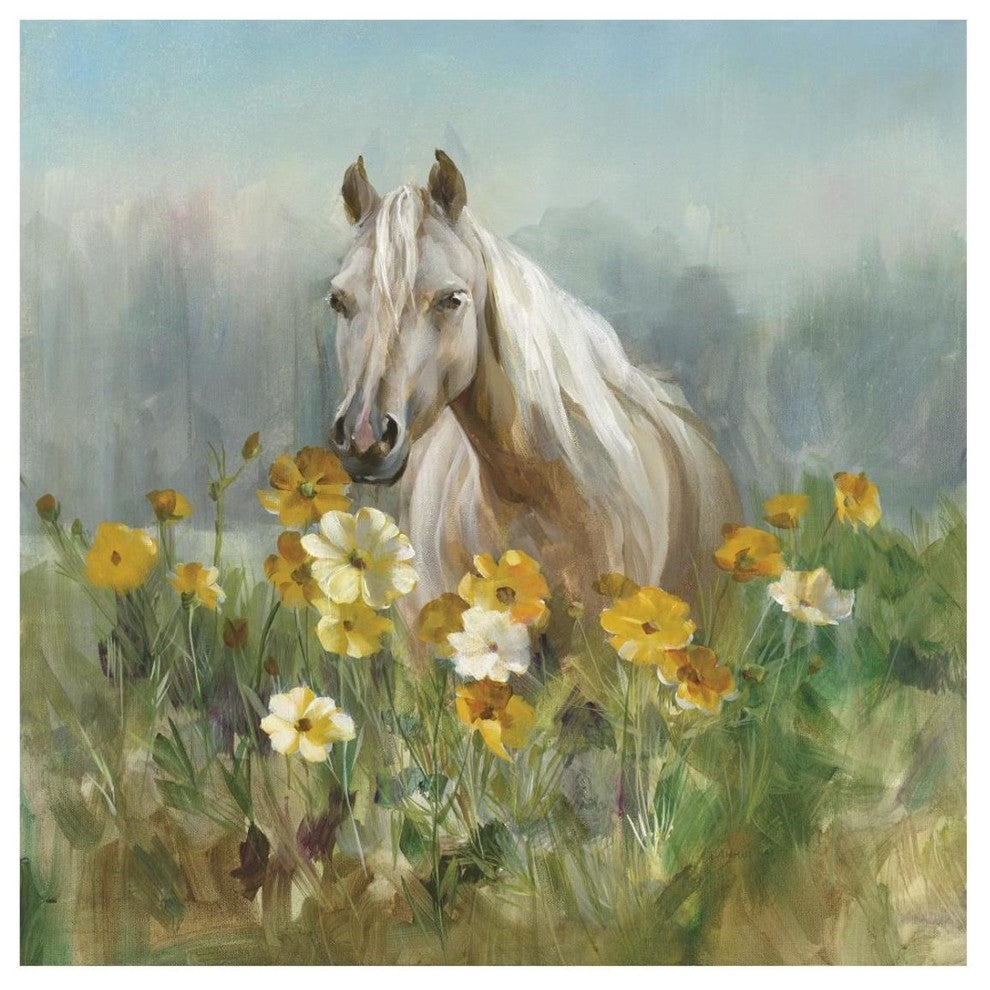 "Farm and Field II" Digital Paper Print by Danhui Nai, 26"x26"