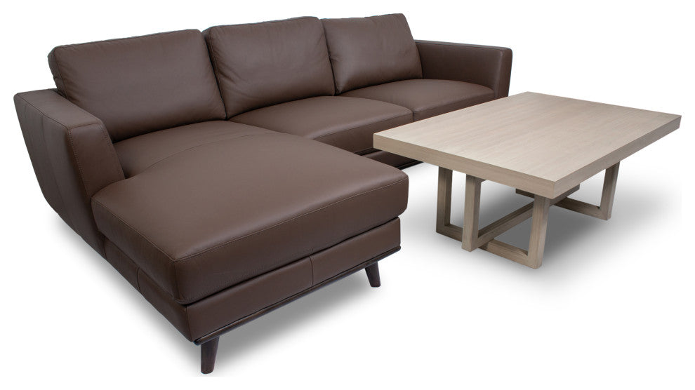 White Wash Trestle Coffee Table