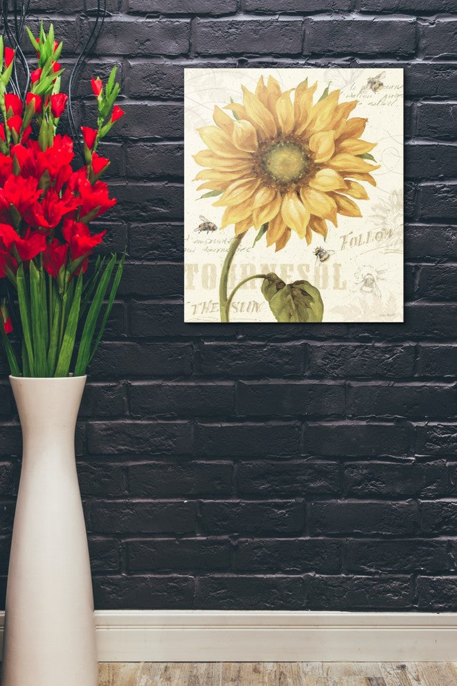 Epic Graffiti "Under The Sun I" by Lisa Audit, Giclee Canvas Wall Art, 20"x24"