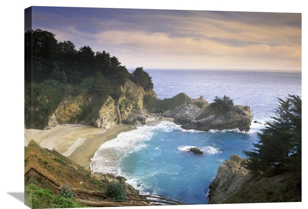 "Mcway Cove And Falls, Julia Pfieffer-Burns State Park, California" Artwork