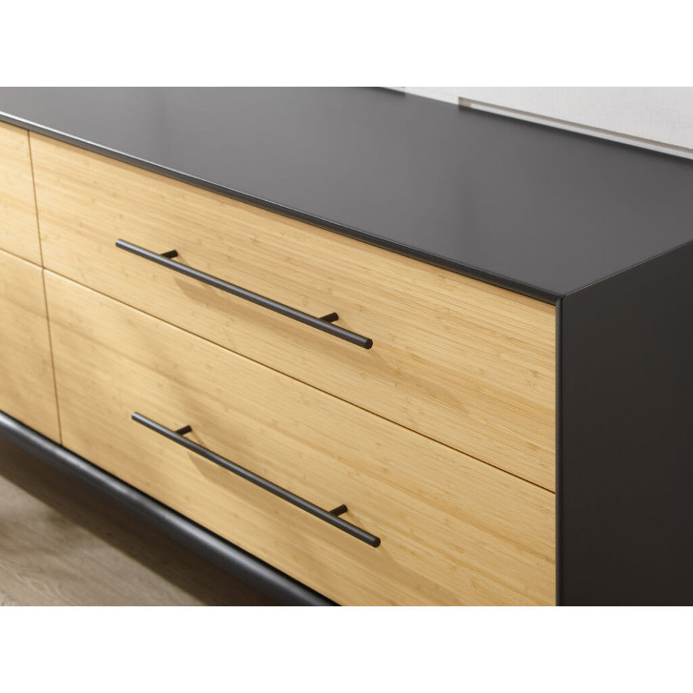 Greenington Santa Cruz 4 Drawer Double Dresser | Wheat