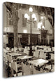 "Cote Dazur Cafe - 1" By Alan Blaustein, Giclee Print on Gallery Wrap Canvas
