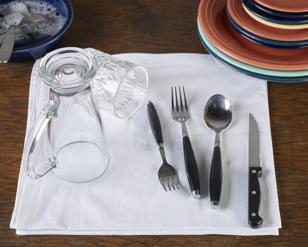 Flour Sack Dish Towels, 100% Cotton, Set of 12