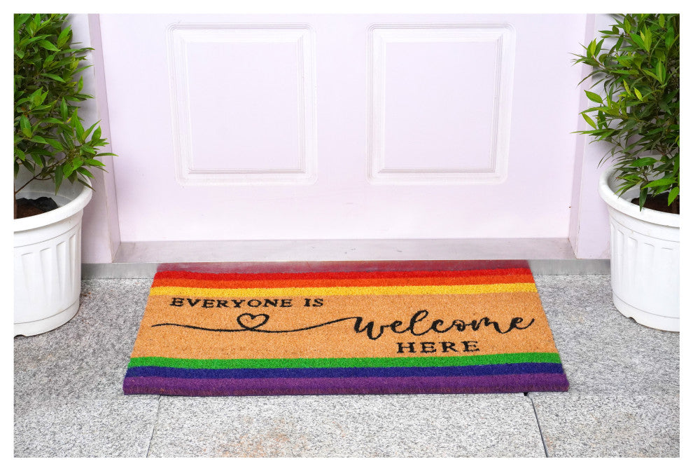 Calloway Mills Everyone is Welcome here Doormat, 24" X 36"