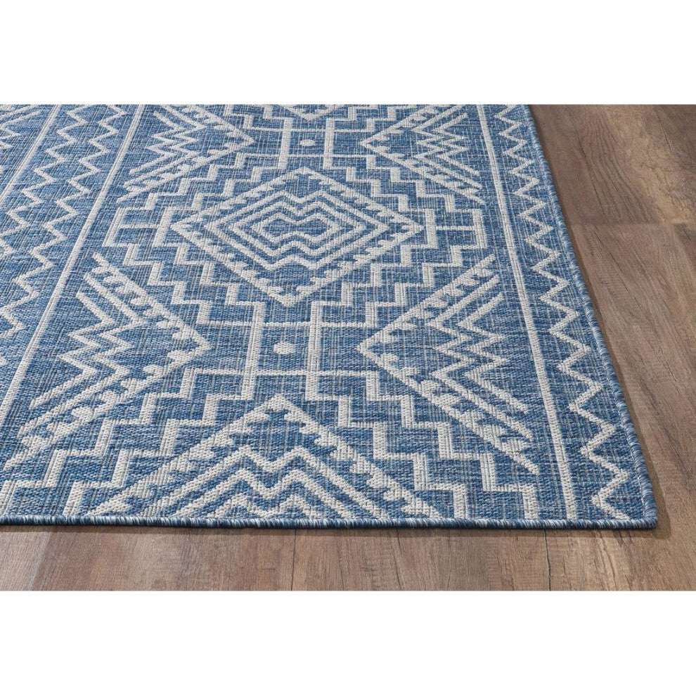 KAS Provo 5778 Blue Quinn Area Rug, 7'10"x10'10"