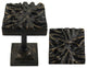 Root Medallion Drapery Holdback, Burnt Gold