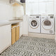 Kings Ornate Nero Ceramic Floor and Wall Tile Sample