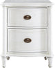 Traditional Amity Nightstand in Cotton Finish