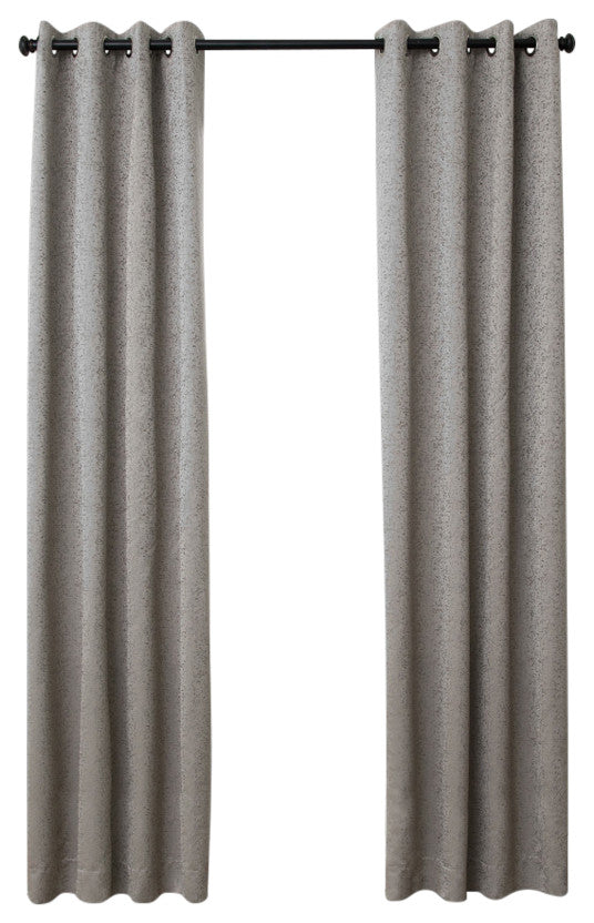 Aspen 50"x84" Grommet Top Window Panel - Cement