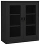 vidaXL Office Cabinet Anthracite 35.4"x15.7"x41.3" Steel
