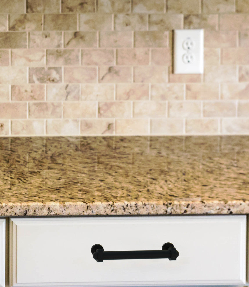8" Door Pull, Brushed Bronze