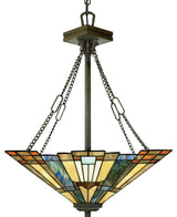 Quoizel TFIK2817VA Three Light Pendant Inglenook Valiant Bronze