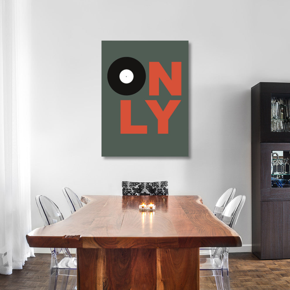 "Only Vinyl Poster 2" Fine Art Print