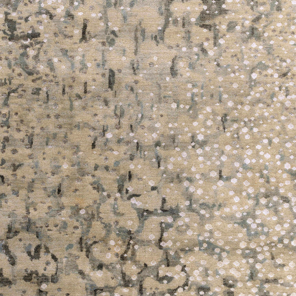 Surya Watercolor WAT-5011 Modern Area Rug, 10' Square