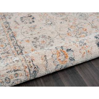 Manor Sarouk Machine Made Indoor Area Rug, 7'10", Blue