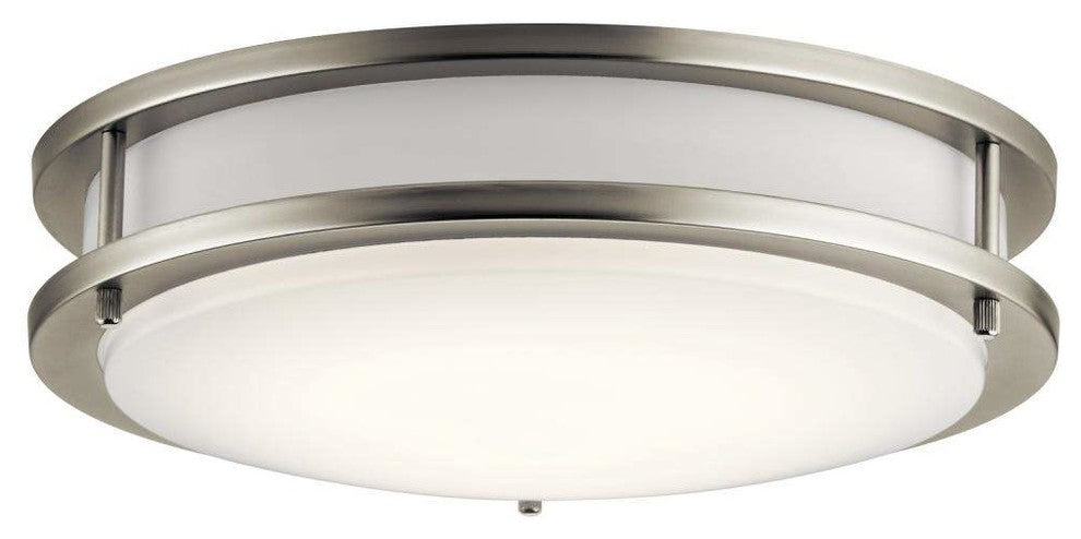 Kichler Flush Mount LED, Brushed Nickel