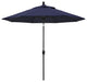 9' Aluminum Umbrella Push Tilt, Navy