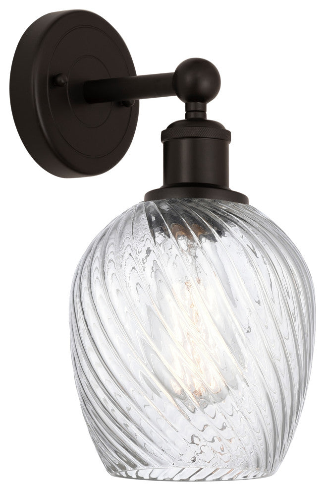 Innovations 616-1W-OB-G292 Salina 1 Light 5" Sconce, Oil Rubbed Bronze