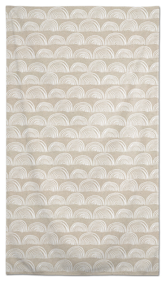 Half Moon Pattern 58x58 Tablecloth