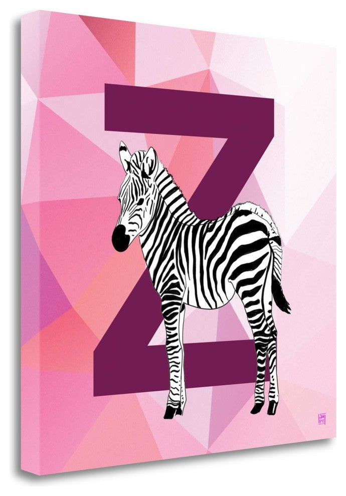 "Z" By Aubree Perrenoud, Giclee Print on Gallery Wrap Canvas, Ready to Hang