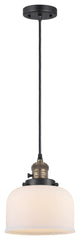 INNOVATIONS 201CSW-BAB-G71 1-Light Mini Pendant Black Antique Brass