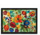 "Summer Floral V" By Silvia Vassileva, Framed Painting Print, Ready To Hang