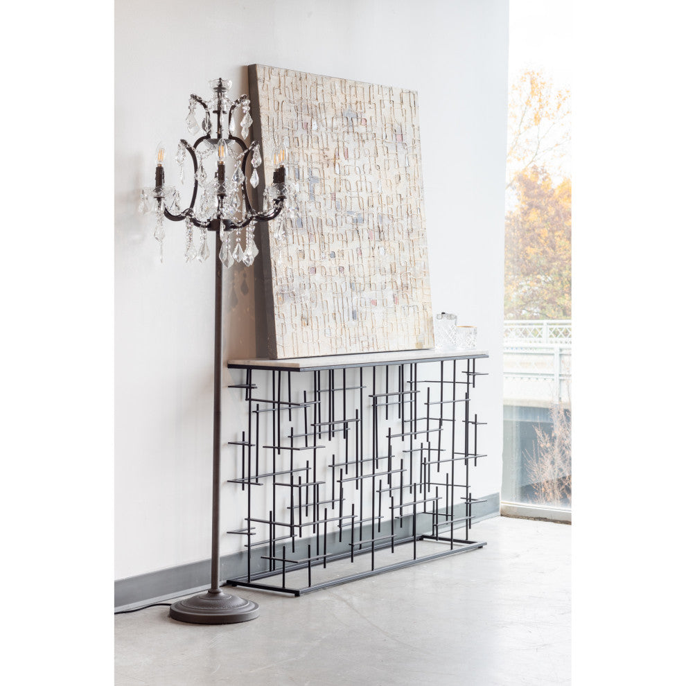 Contemporary Patchy Square Wall Dcor - Multicolor