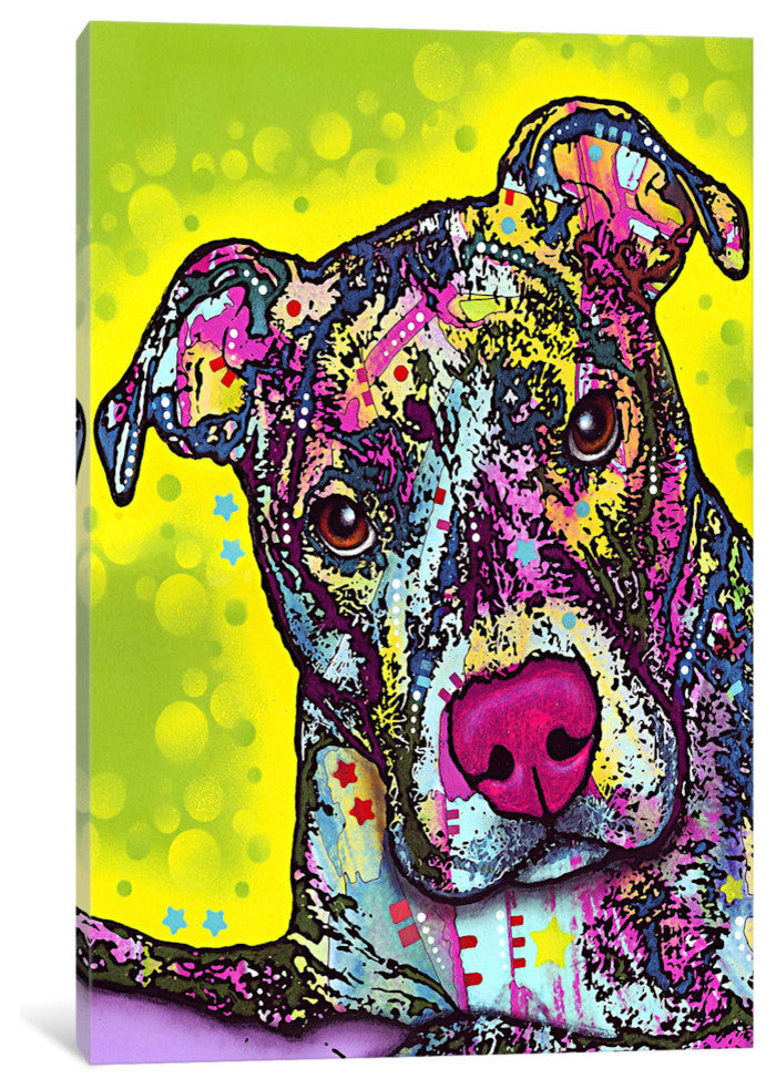 "Brindle" by Dean Russo, Canvas Print, 26"x18"