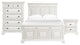 Picket House Furnishings Trent Queen Panel 3PC Bedroom Set in White