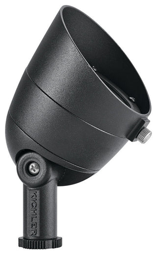 Kichler 16155BKT30 LED Landscape Accent, Textured Black Finish