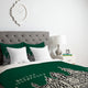 Deny Designs Bird Ave Baylor University Green Duvet Cover - Lightweight