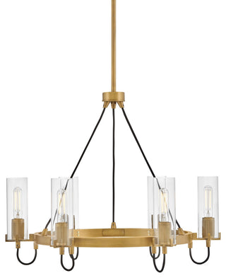 Hinkley Lighting 37855 Ryden 6 Light 28"W Candle Style Chandelier - Heritage