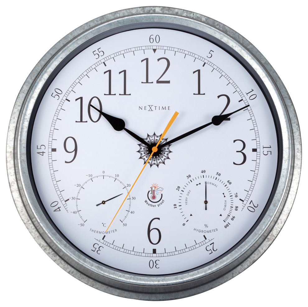 Tulip Outdoor Weather Station Wall Clock