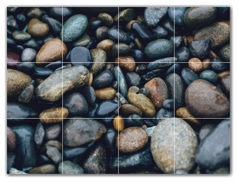 Rocks Ceramic Tile Wall Mural HZ500938-43M. 24