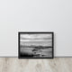 Historic New Castle 2 Coastal Landscape Framed Photo Paper Wall Art Prints, Black, 12" X 16"