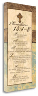 "Corinthians 13 - 4 - 8" By Piper Ballantyne, Giclee on Gallery Wrap Canvas