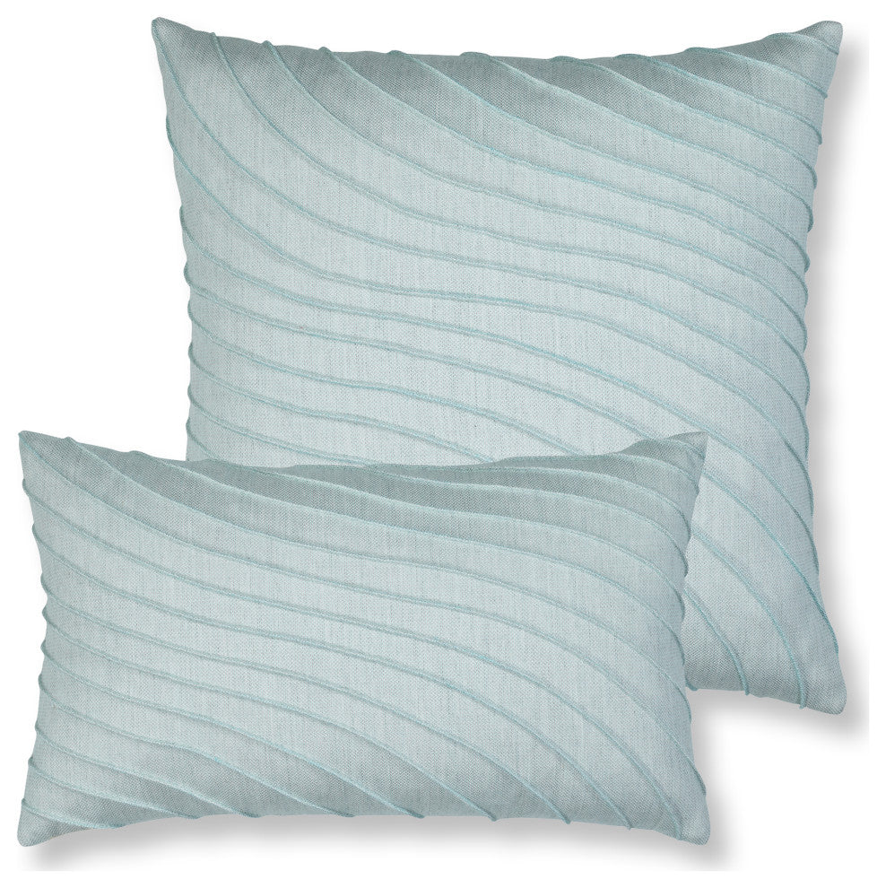 Tidal Glacier Indoor/Outdoor Performance Pillow, 20"x20"