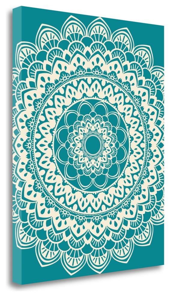 "Mandala VII" By Tamara Robinson, Giclee Print on Gallery Wrap Canvas