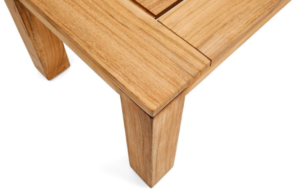 Winston All-Natural Teak Outdoor Dining Bench