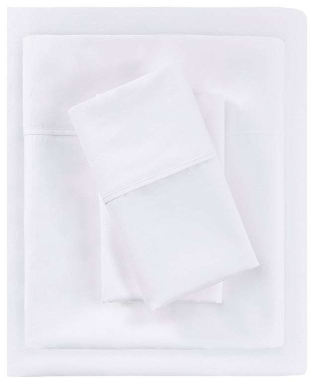 Beautyrest 1000 Thread Count Thermal Management Sheet Set, White, Full
