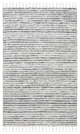 Safavieh Casablanca Collection CSB425Z Rug, Black/Ivory, 6' X 9'